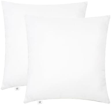Kopfkissen 2er Set,.Telestar.Decorativ für Bett und Sofa, flauschige Polyster Füllkissen 40x40 cm
| Kopfkissen 2er Set,
