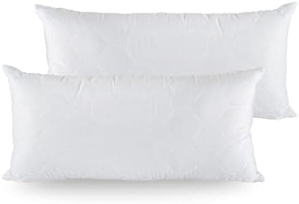 KALIOPE Allergiker Schlafkissen 40 x 80 cm - Höhenverstellbar, Waschbar, 2er Set