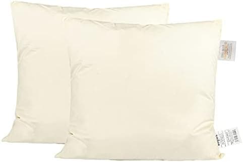Beties „Publik“ Federkissen 2er Set -_waschbar -traditionell gefertigt -OEKO-TEX STANDARD 100