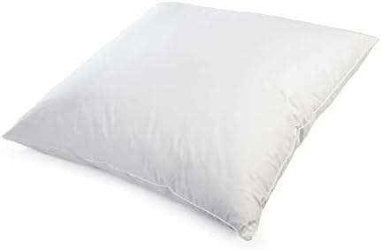 2er Set Premium Qualität Federkissen | Füllung: 1000 Gramm Gänsefedern | Bezug: 100% Baumwolle | 100% Natur Kissen 80x80