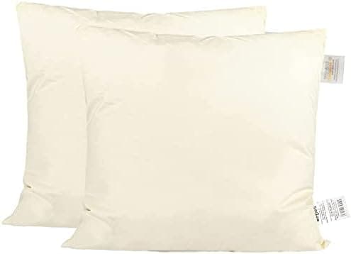 Beties „Publik“ Federkissen 2er Set -_waschbar -traditionell gefertigt -OEKO-TEX STANDARD 100