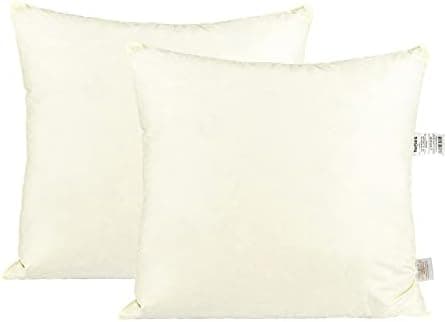 Beties „Publik“ Federkissen 2er Set -_waschbar -traditionell gefertigt -OEKO-TEX STANDARD 100