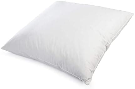 2er Set Premium Qualität Federkissen | Füllung: 1000 Gramm Gänsefedern | Bezug: 100% Baumwolle | 100% Natur Kissen 80x80