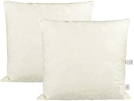 Beties „Publik“ Federkissen 2er Set -_waschbar -traditionell gefertigt -OEKO-TEX STANDARD 100