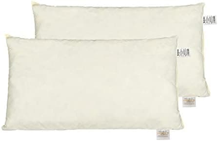 Beties „Publik“ Federkissen 2er Set -_waschbar -traditionell gefertigt -OEKO-TEX STANDARD 100