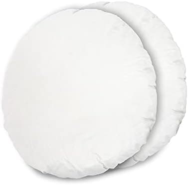 MSS e.K. 2er Set Federkissen | 30 x 40 cm | 100% Baumwolle | NOMITE Zertifiziert - milbenfrei