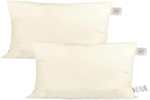 Beties „Publik“ Federkissen 2er Set -_waschbar -traditionell gefertigt -OEKO-TEX STANDARD 100