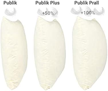 Beties „Publik“ Federkissen 2er Set -_waschbar -traditionell gefertigt -OEKO-TEX STANDARD 100