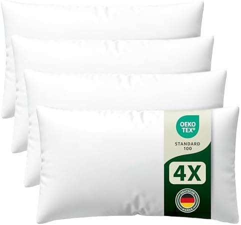 Blumtal OEKO-TEX-zertifizierte Polyester-Füllkissen 40x40 cm für Kissen - Premium-Füllung -Comfort & Gesundheit