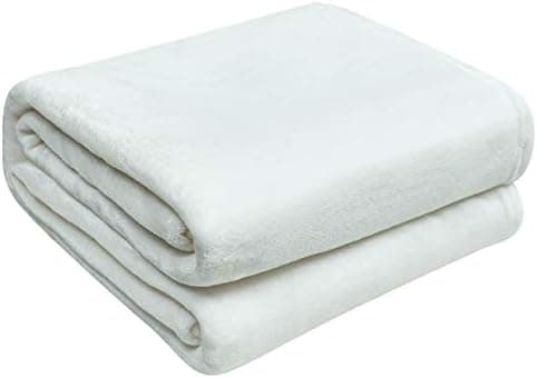 FARFALLAROSSA Oeko-TEX Flauschig Kuscheldecke 130x160 cm - Super Weiche Fleecedecke als Sofaüberwurf - Wohndecke Gelb OE
