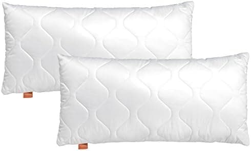 Schlupfkissen 40x40 cm, Sofakissen, Ökotex-Füllung, Waschbar bis 60 Grad, Deko für Allergiker, EU-Manufacturing, Basic 1