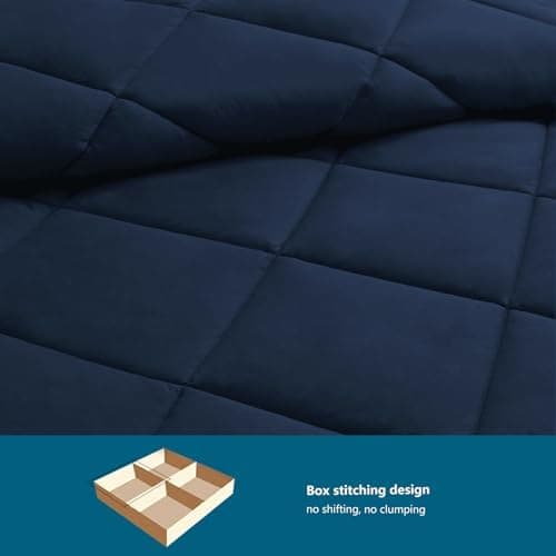 WAVVE Decke 200x220 Bettdecke, Super Weiche Zudecke Schlafdecke, Atmungsaktive Steppdecke 300gsm Mikrofaser Weiß OEKO-TE