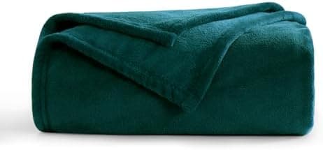 Aisbo Flauschig Warme Decke Rot für Winter - Kuschliges Wohnzimmer Blanket 130x150 cm OEKO-TEX