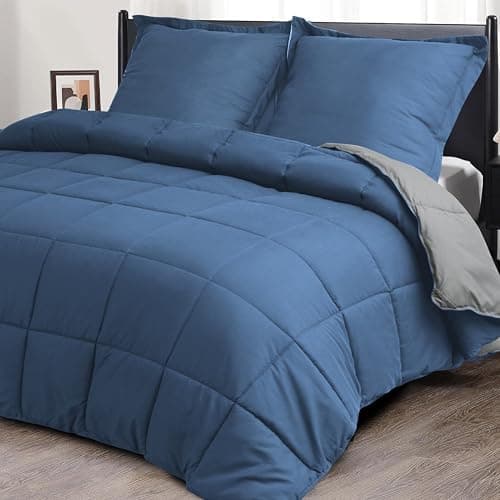 Oeko-TEX zertifizierte Nebelrosa Bettdecke HIG 155x220 cm - Weich & Flauschig - 1500g Daunenalternative (250GSM)