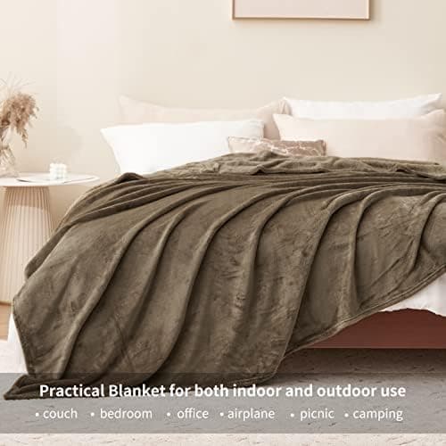 Aisbo Flauschig Warme Decke Rot für Winter - Kuschliges Wohnzimmer Blanket 130x150 cm OEKO-TEX