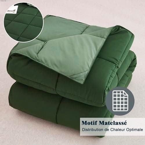 Oeko-TEX zertifizierte Nebelrosa Bettdecke HIG 155x220 cm - Weich & Flauschig - 1500g Daunenalternative (250GSM)