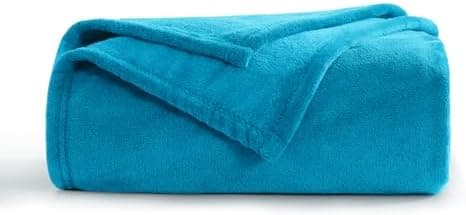 Aisbo Flauschig Warme Decke Rot für Winter - Kuschliges Wohnzimmer Blanket 130x150 cm OEKO-TEX
