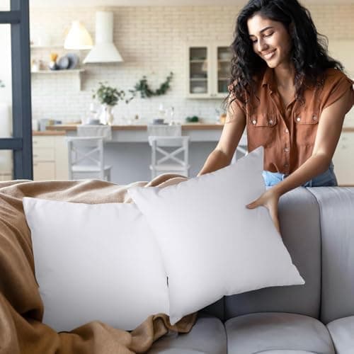 Utopia Bedding 2er Set Weiß - Innenkissen Füllkissen OEKO-TEX STANDARD 100