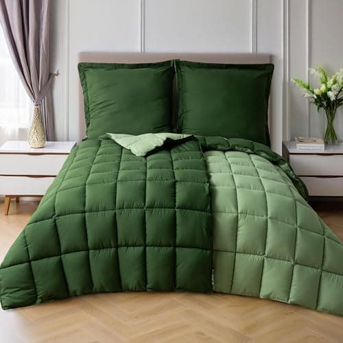 Oeko-TEX zertifizierte Nebelrosa Bettdecke HIG 155x220 cm - Weich & Flauschig - 1500g Daunenalternative (250GSM)