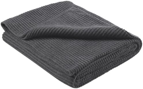 Wometo Kuscheldecke Strick Warme und Weiche Strickdecke OekoTex 140x190TürkisPetrol