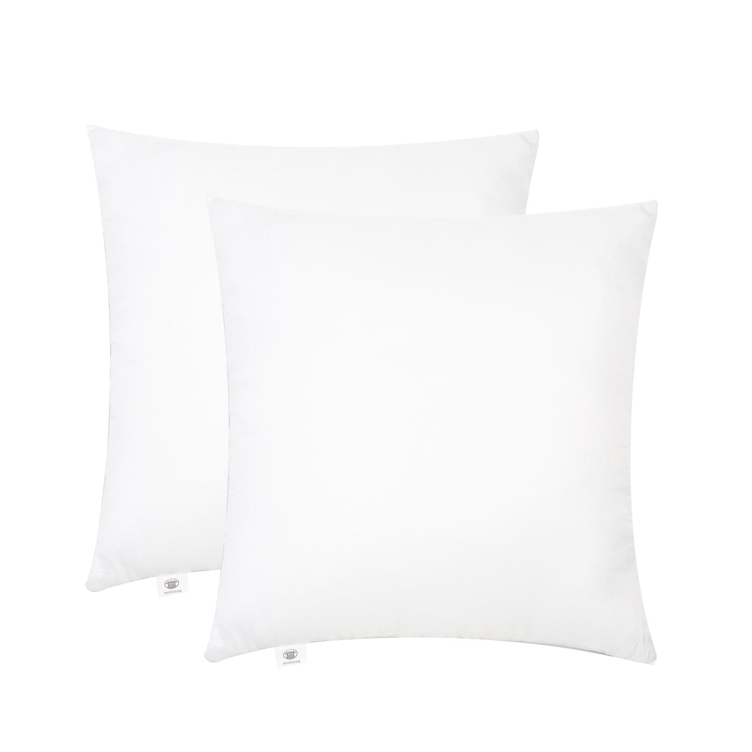 Kopfkissen 2er Set,.Telestar.Decorativ für Bett und Sofa, flauschige Polyster Füllkissen 40x40 cm
| Kopfkissen 2er Set,