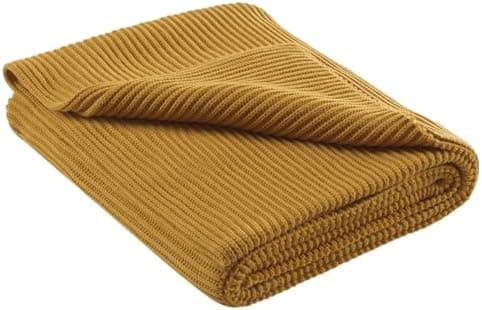 Wometo Kuscheldecke Strick Warme und Weiche Strickdecke OekoTex 140x190TürkisPetrol