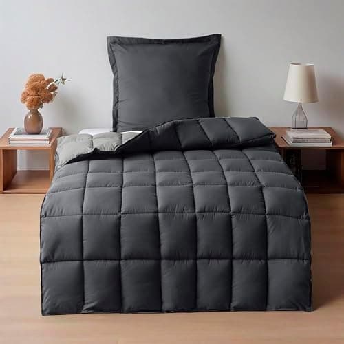 Oeko-TEX zertifizierte Nebelrosa Bettdecke HIG 155x220 cm - Weich & Flauschig - 1500g Daunenalternative (250GSM)