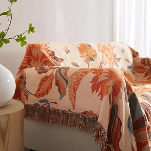 SOFTEXLY Boho Decke – Kuschelige Tagesdecke & Bettüberwurf 150x200cm, Aesthetic Design & Doppelseitige Musselin, Ideal f