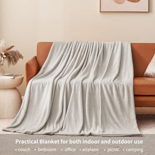 Aisbo Flauschig Warme Decke Rot für Winter - Kuschliges Wohnzimmer Blanket 130x150 cm OEKO-TEX