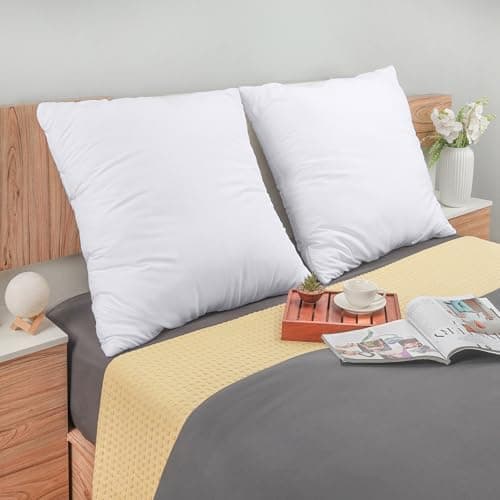 Utopia Bedding 2er Set Weiß - Innenkissen Füllkissen OEKO-TEX STANDARD 100