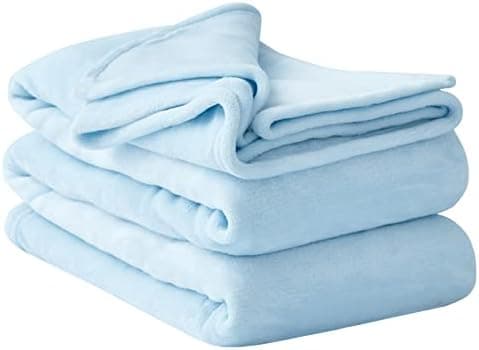 Aisbo Flauschig Warme Decke Rot für Winter - Kuschliges Wohnzimmer Blanket 130x150 cm OEKO-TEX