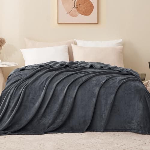 Aisbo Flauschig Warme Decke Rot für Winter - Kuschliges Wohnzimmer Blanket 130x150 cm OEKO-TEX