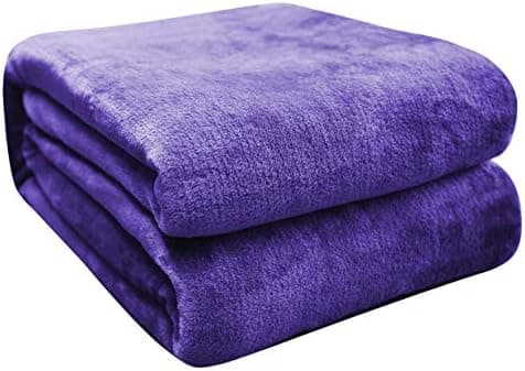 FARFALLAROSSA Oeko-TEX Flauschig Kuscheldecke 130x160 cm - Super Weiche Fleecedecke als Sofaüberwurf - Wohndecke Gelb OE