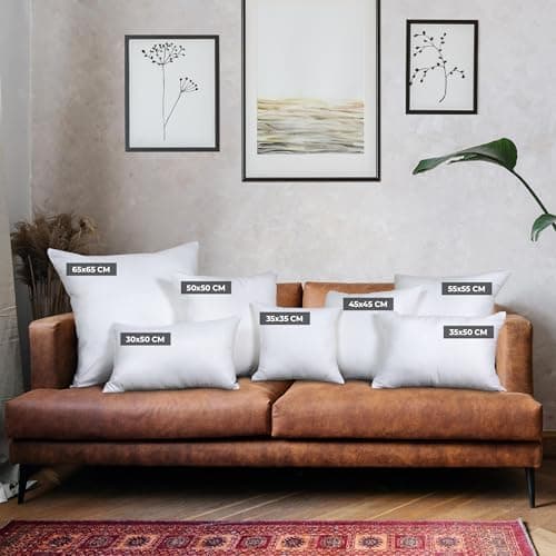 Utopia Bedding 2er Set Weiß - Innenkissen Füllkissen OEKO-TEX STANDARD 100