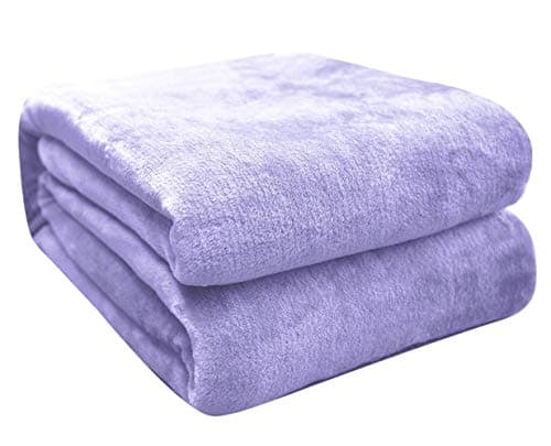 FARFALLAROSSA Oeko-TEX Flauschig Kuscheldecke 130x160 cm - Super Weiche Fleecedecke als Sofaüberwurf - Wohndecke Gelb OE