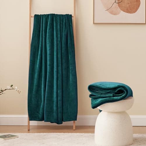 Aisbo Flauschig Warme Decke Rot für Winter - Kuschliges Wohnzimmer Blanket 130x150 cm OEKO-TEX