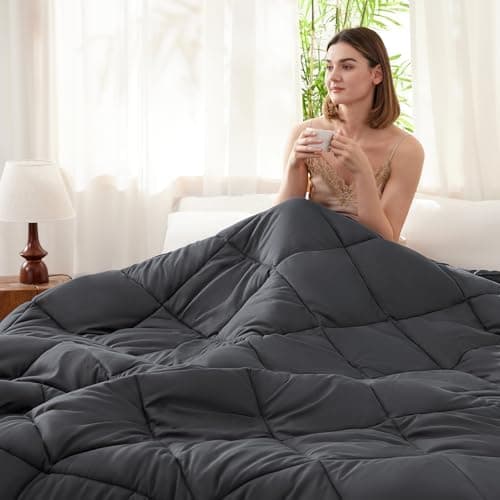 WAVVE Decke 200x220 Bettdecke, Super Weiche Zudecke Schlafdecke, Atmungsaktive Steppdecke 300gsm Mikrofaser Weiß OEKO-TE
