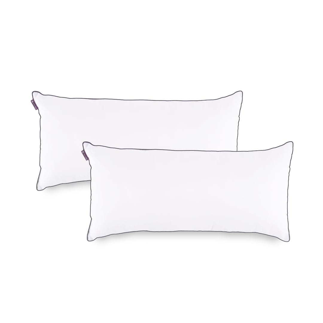 KALIOPE Allergiker Schlafkissen 40 x 80 cm - Höhenverstellbar, Waschbar, 2er Set