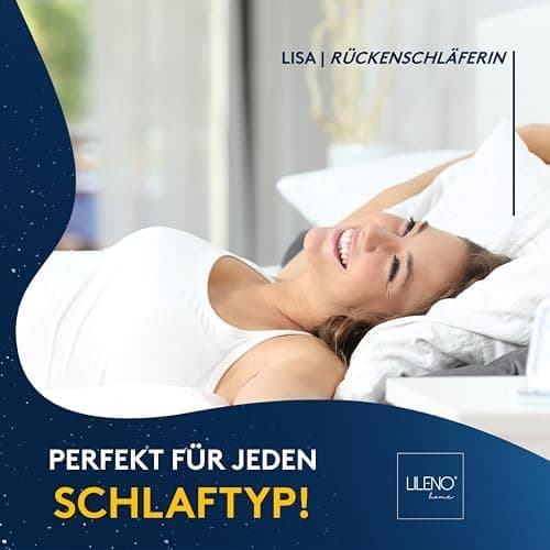 LILENO HOME 40x40 cm waschbares Kissenfüllmaterial - ideal für Allergiker und Couchkissen, Sofa Kissen, Cocktailkissen u