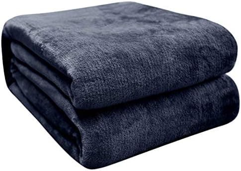 FARFALLAROSSA Oeko-TEX Flauschig Kuscheldecke 130x160 cm - Super Weiche Fleecedecke als Sofaüberwurf - Wohndecke Gelb OE