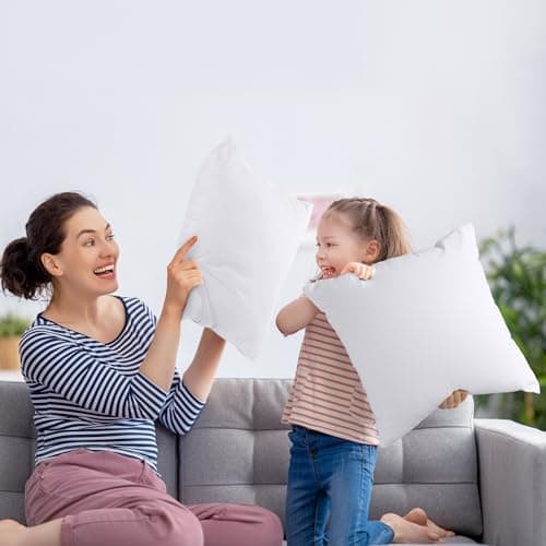 Utopia Bedding 2er Set Weiß - Innenkissen Füllkissen OEKO-TEX STANDARD 100