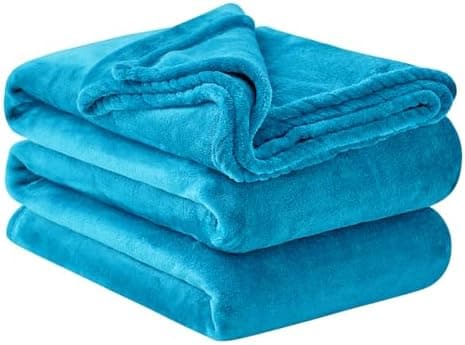 Aisbo Flauschig Warme Decke Rot für Winter - Kuschliges Wohnzimmer Blanket 130x150 cm OEKO-TEX
