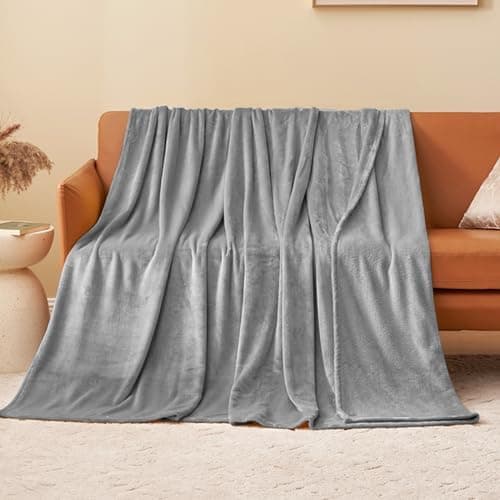 Aisbo Flauschig Warme Decke Rot für Winter - Kuschliges Wohnzimmer Blanket 130x150 cm OEKO-TEX
