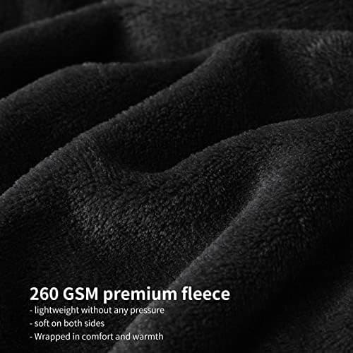 Aisbo Flauschig Warme Decke Rot für Winter - Kuschliges Wohnzimmer Blanket 130x150 cm OEKO-TEX