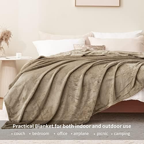 Aisbo Flauschig Warme Decke Rot für Winter - Kuschliges Wohnzimmer Blanket 130x150 cm OEKO-TEX