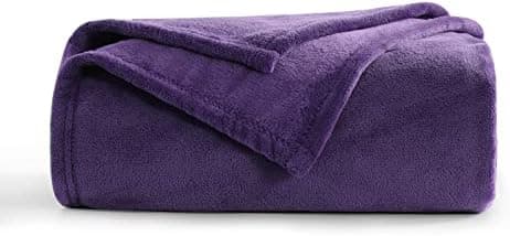 Aisbo Flauschig Warme Decke Rot für Winter - Kuschliges Wohnzimmer Blanket 130x150 cm OEKO-TEX