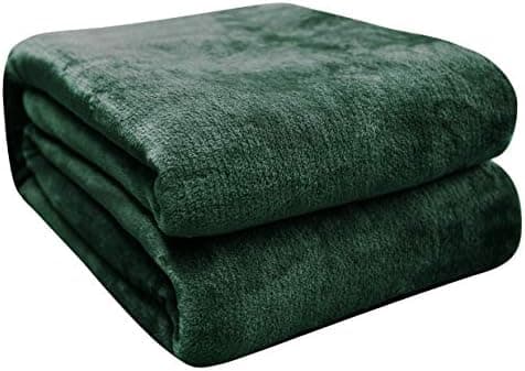 FARFALLAROSSA Oeko-TEX Flauschig Kuscheldecke 130x160 cm - Super Weiche Fleecedecke als Sofaüberwurf - Wohndecke Gelb OE