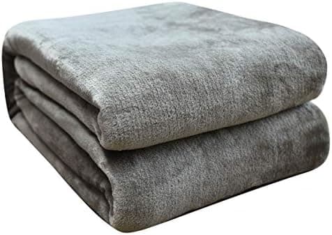 FARFALLAROSSA Oeko-TEX Flauschig Kuscheldecke 130x160 cm - Super Weiche Fleecedecke als Sofaüberwurf - Wohndecke Gelb OE