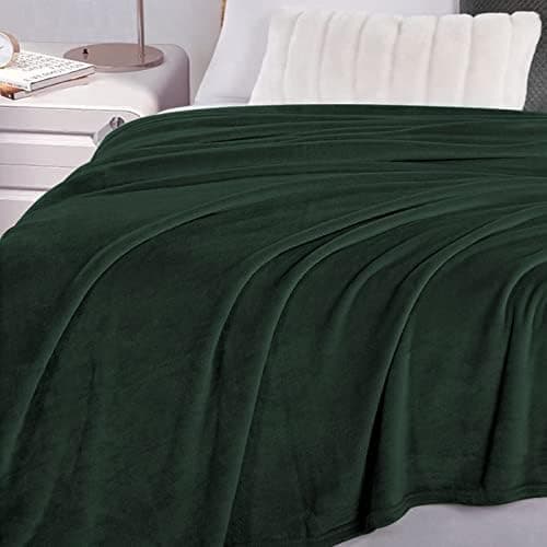 FARFALLAROSSA Oeko-TEX Flauschig Kuscheldecke 130x160 cm - Super Weiche Fleecedecke als Sofaüberwurf - Wohndecke Gelb OE