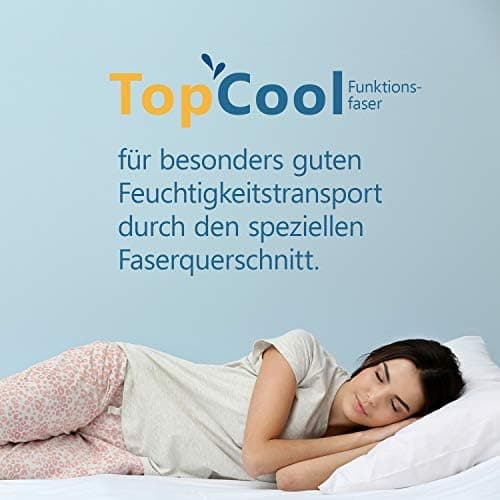 Hochwertiges Qualitäts-Stepp-Kissen für Allergiker, atmungsaktiv und Kochfest 40x40 cm - PROCAVE TopCool
| Winter- und